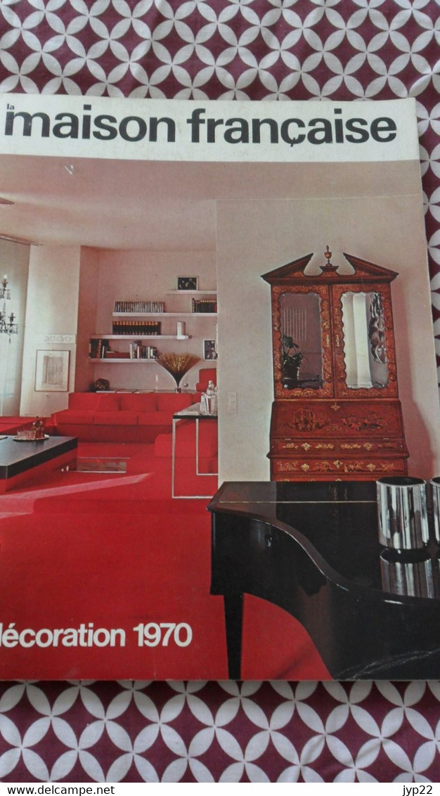 Revue La Maison Française Oct 1969 Décoration Ameublement Architecture Mobilier Jardin Publicité ... Vintage - Huis & Decoratie