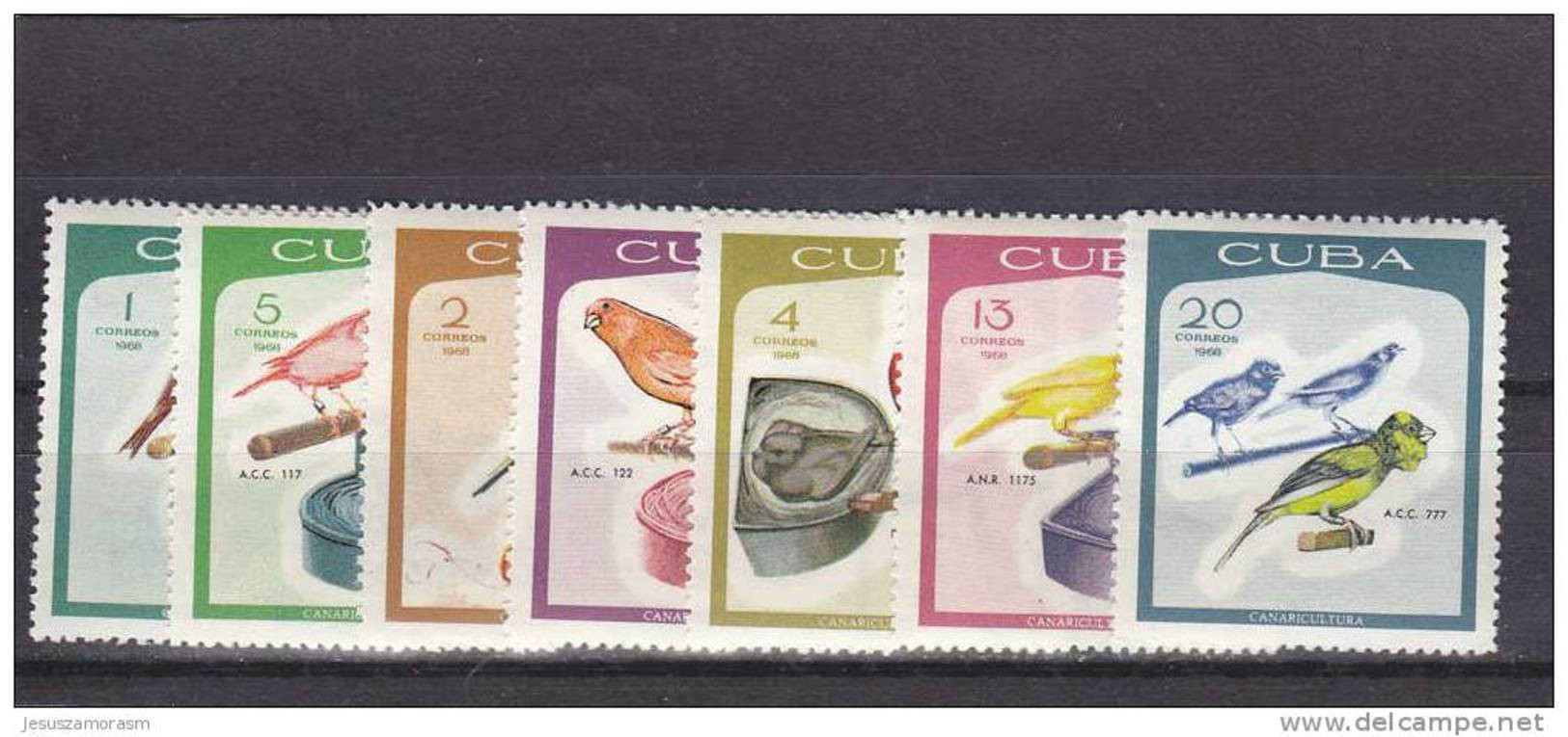 Cuba Nº 1226 Al 1232 - Unused Stamps