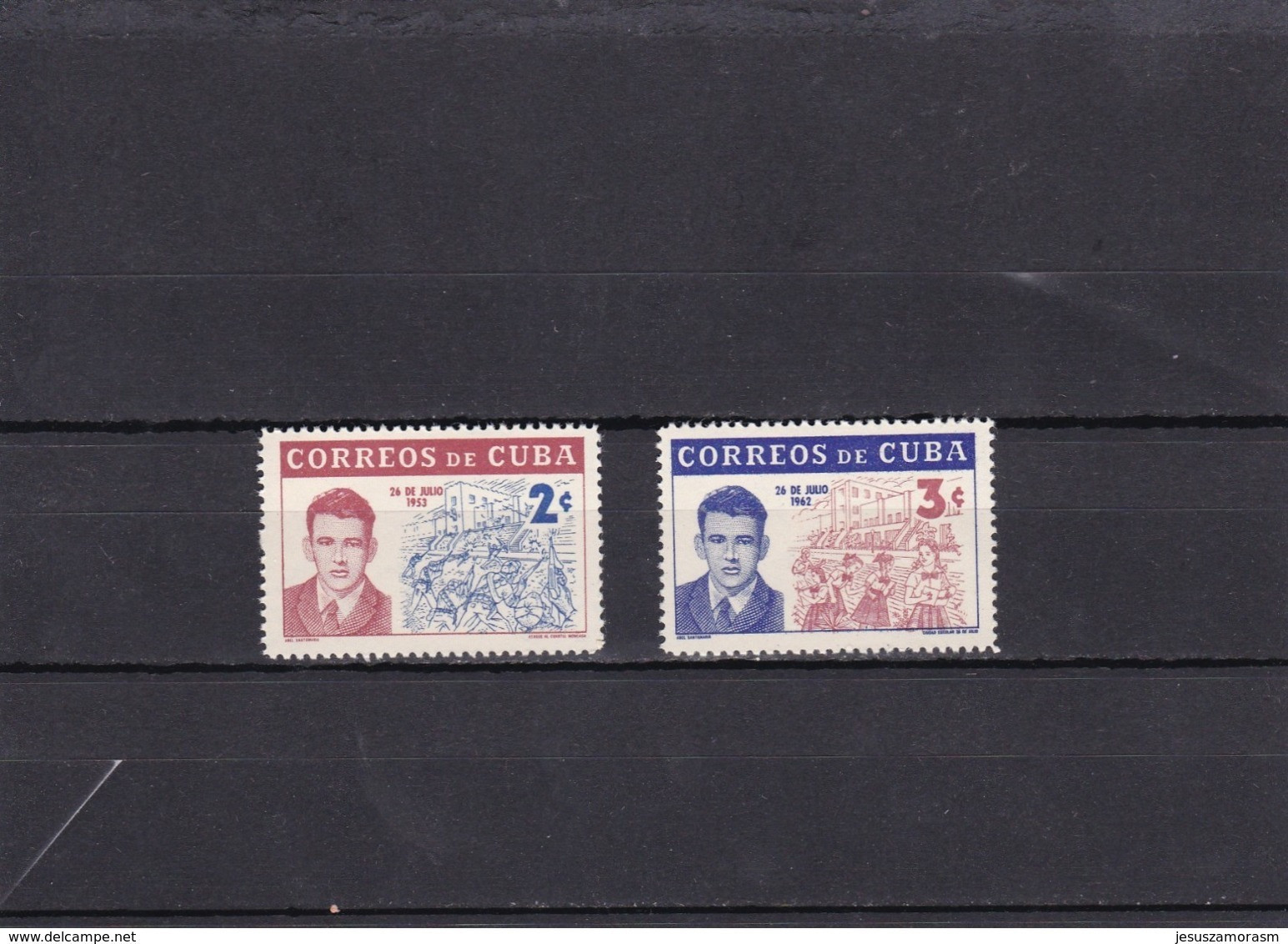 Cuba Nº 595 Al 596 - Unused Stamps