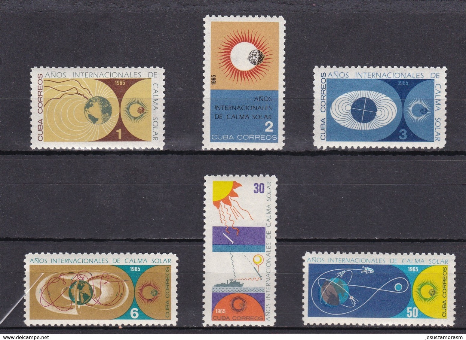 Cuba Nº 843 Al 848 - Unused Stamps