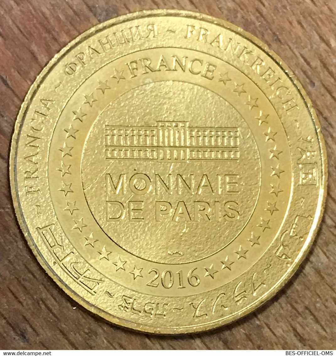 63 LA BOURBOULE CASINO CHARDON MDP 2016 MÉDAILLE SOUVENIR MONNAIE DE PARIS JETON TOURISTIQUE MEDALS COINS TOKENS - 2016