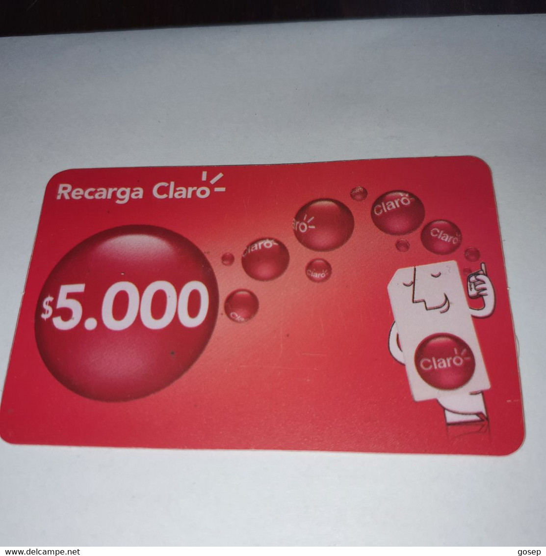 Chile-claro-(14)-($5.000)-(185676745459)-(60day)-(look Outside)-used Card+1card Prepiad Free - Chili