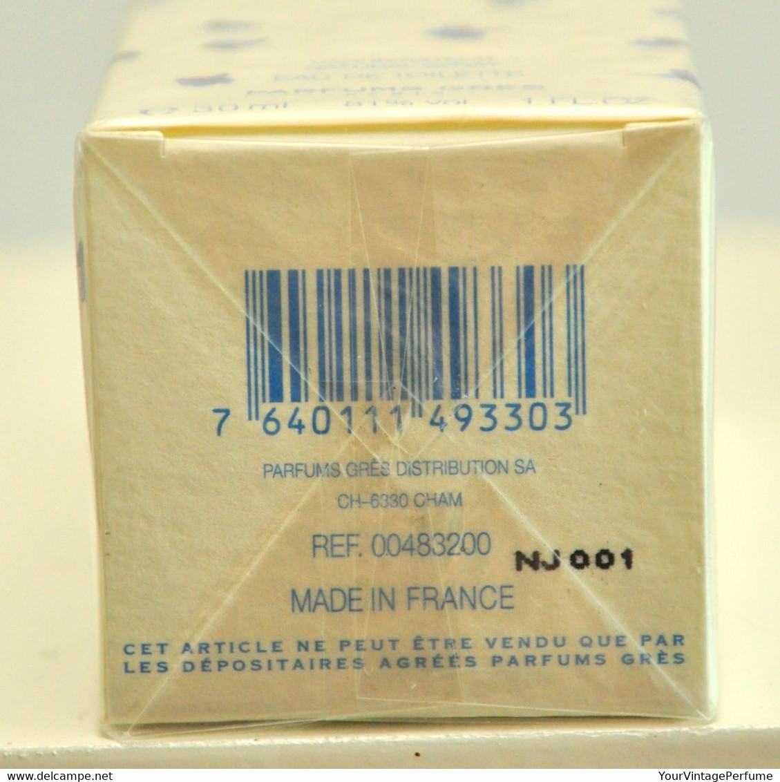 Parfums Grès Cabotine Bleu Eau De Toilette Edt 30ml 1 Fl. Oz. Spray Perfume Woman Rare Vintage 2003 New Sealed - Femme