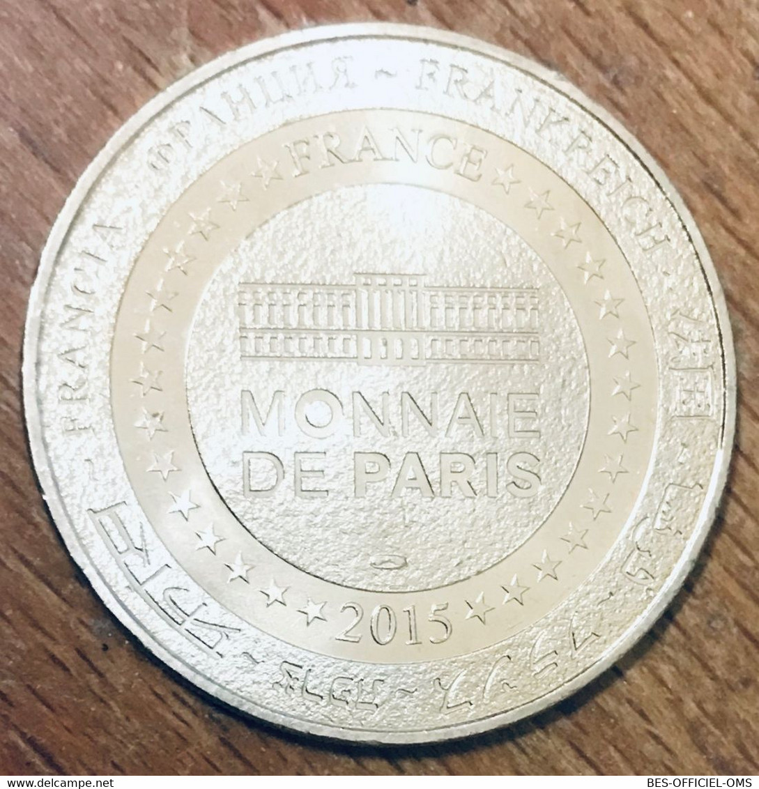 63 NOVACELLES MDP 2015 CN MÉDAILLE SOUVENIR MONNAIE DE PARIS JETON TOURISTIQUE MEDALS COINS TOKENS - 2015