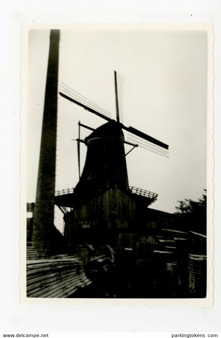 D784 - Leidschendam Houtzaagmolen De Salamander - Foto Ong 8x12cm - Molen - Moulin - Mill - Mühle - - Leidschendam