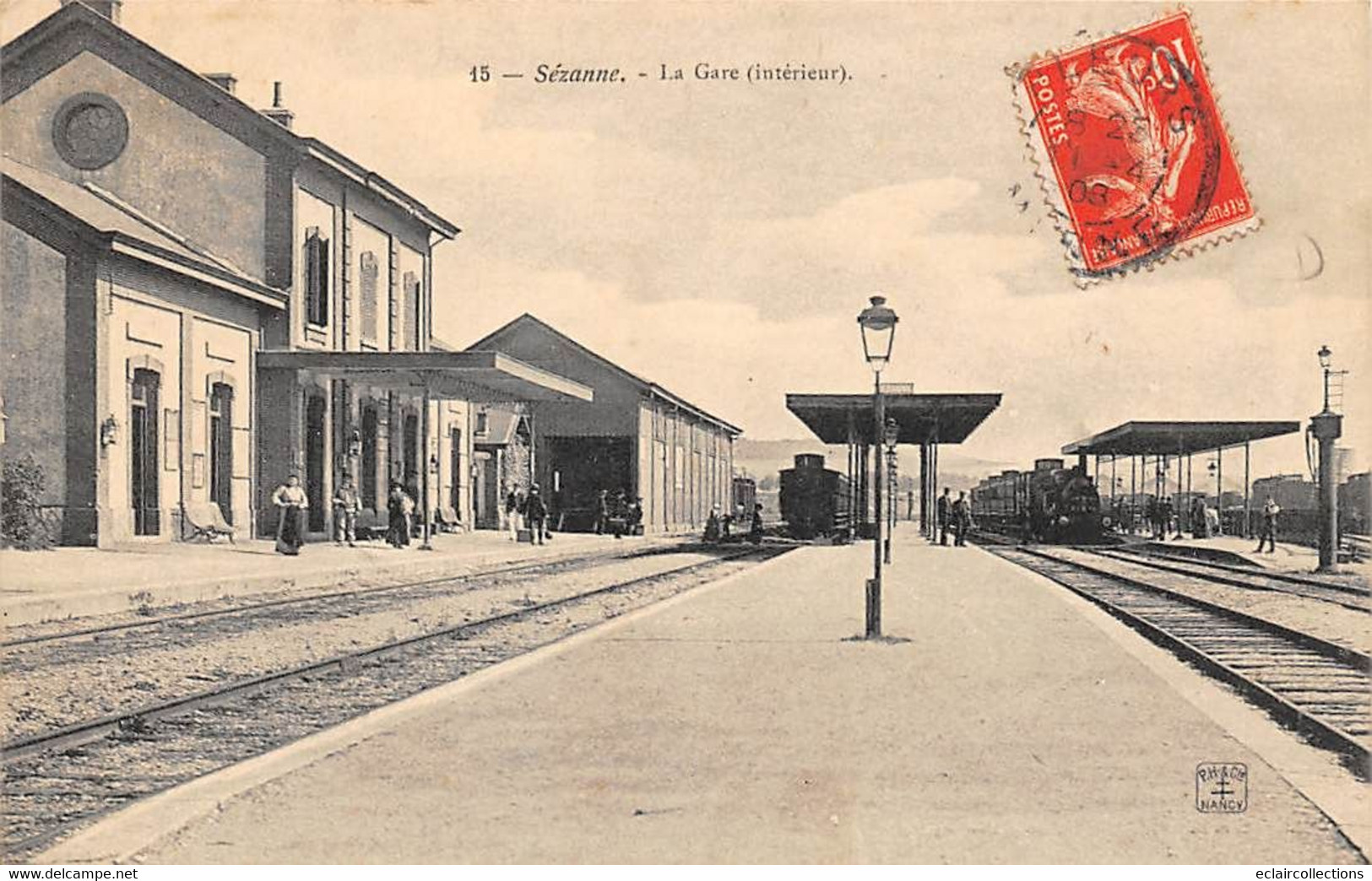 Sézanne         51          Intérieur De La Gare         (voir Scan) - Sezanne