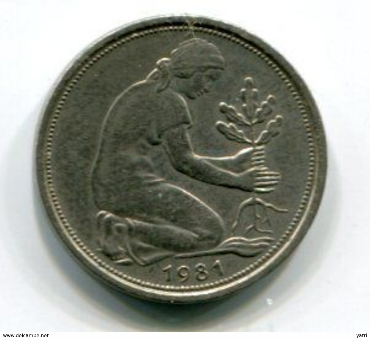 Germania Federale - 50 Pfennig (1981) - 50 Pfennig
