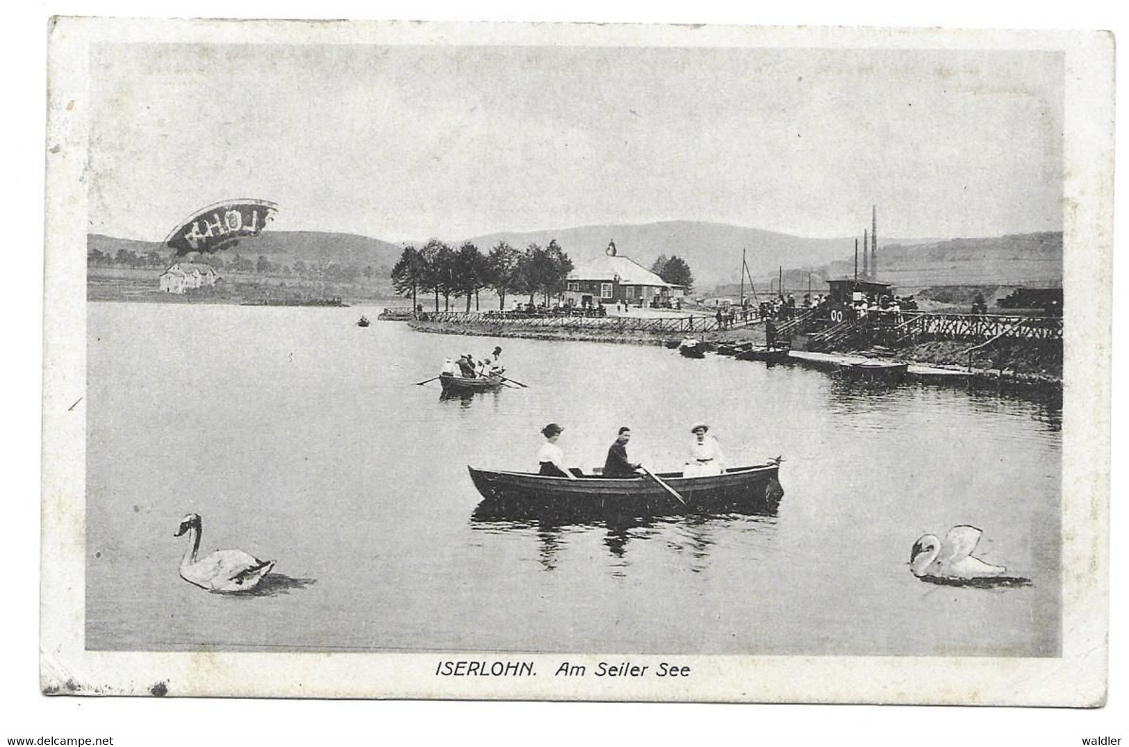 5860  ISERLOHN, AM SEILER SEE   ~ 1915 - Iserlohn