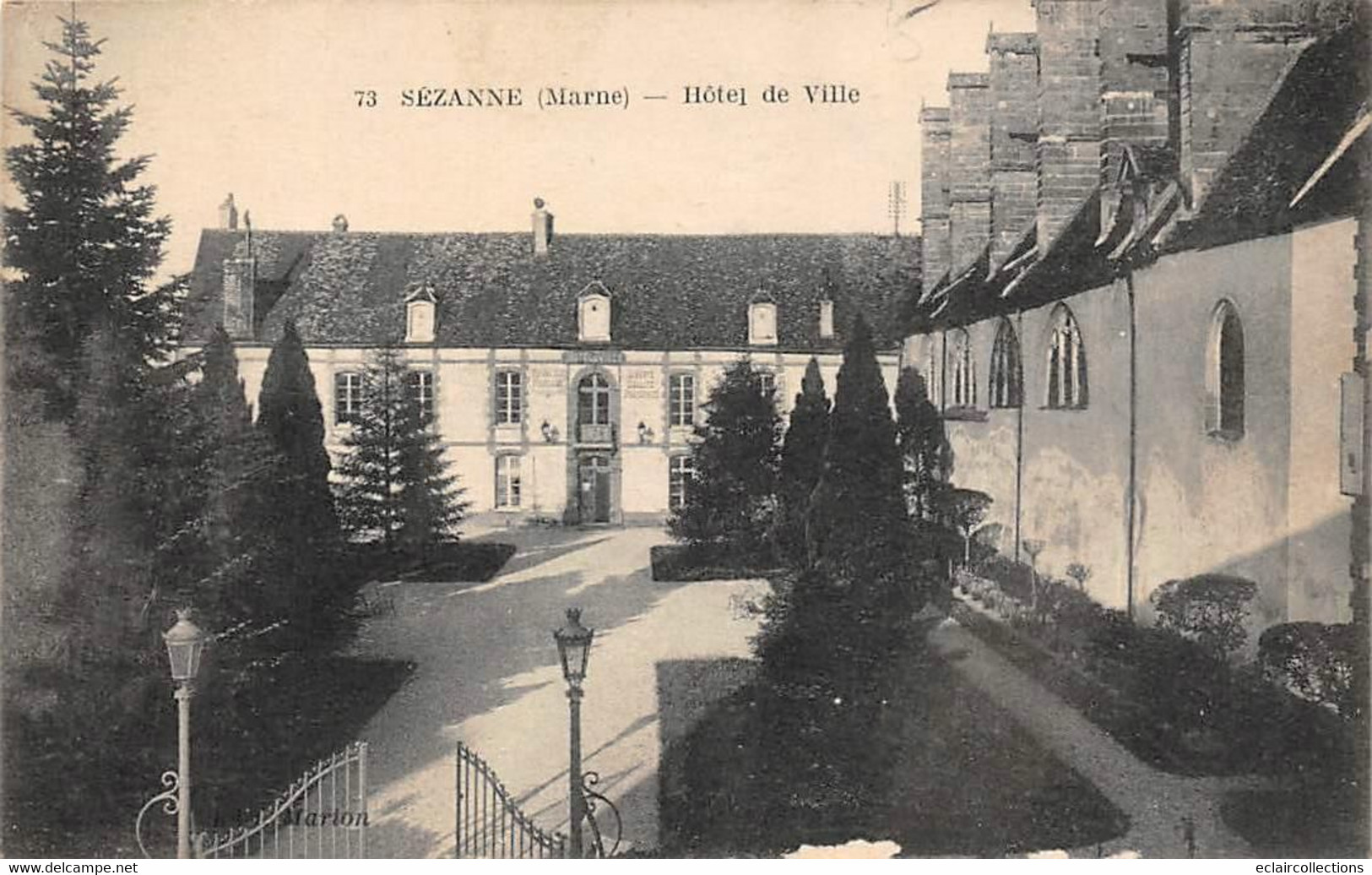 Sézanne           51        Hôtel De Ville      N°13   (voir Scan) - Sezanne