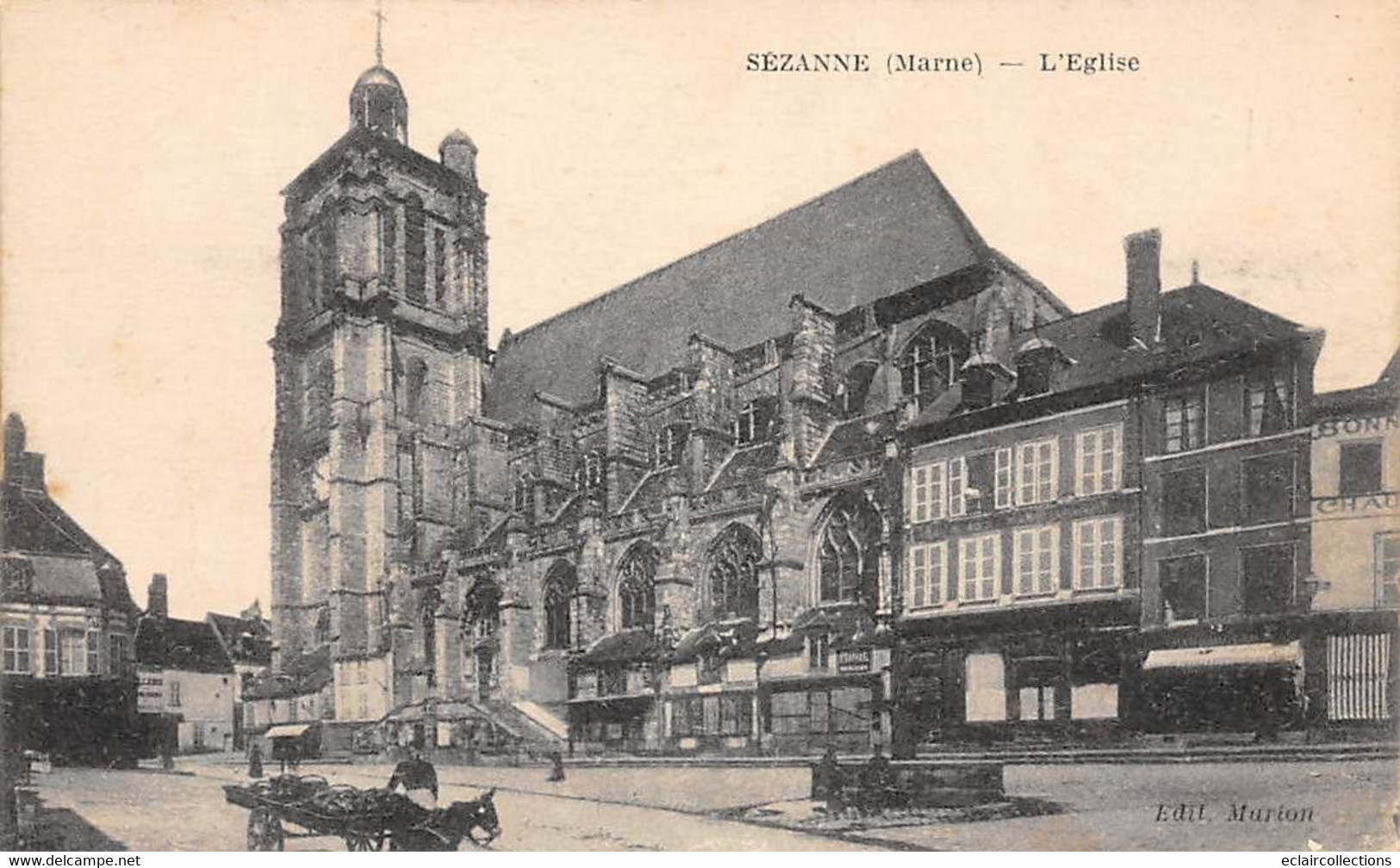 Sézanne           51         L'Eglise         (voir Scan) - Sezanne