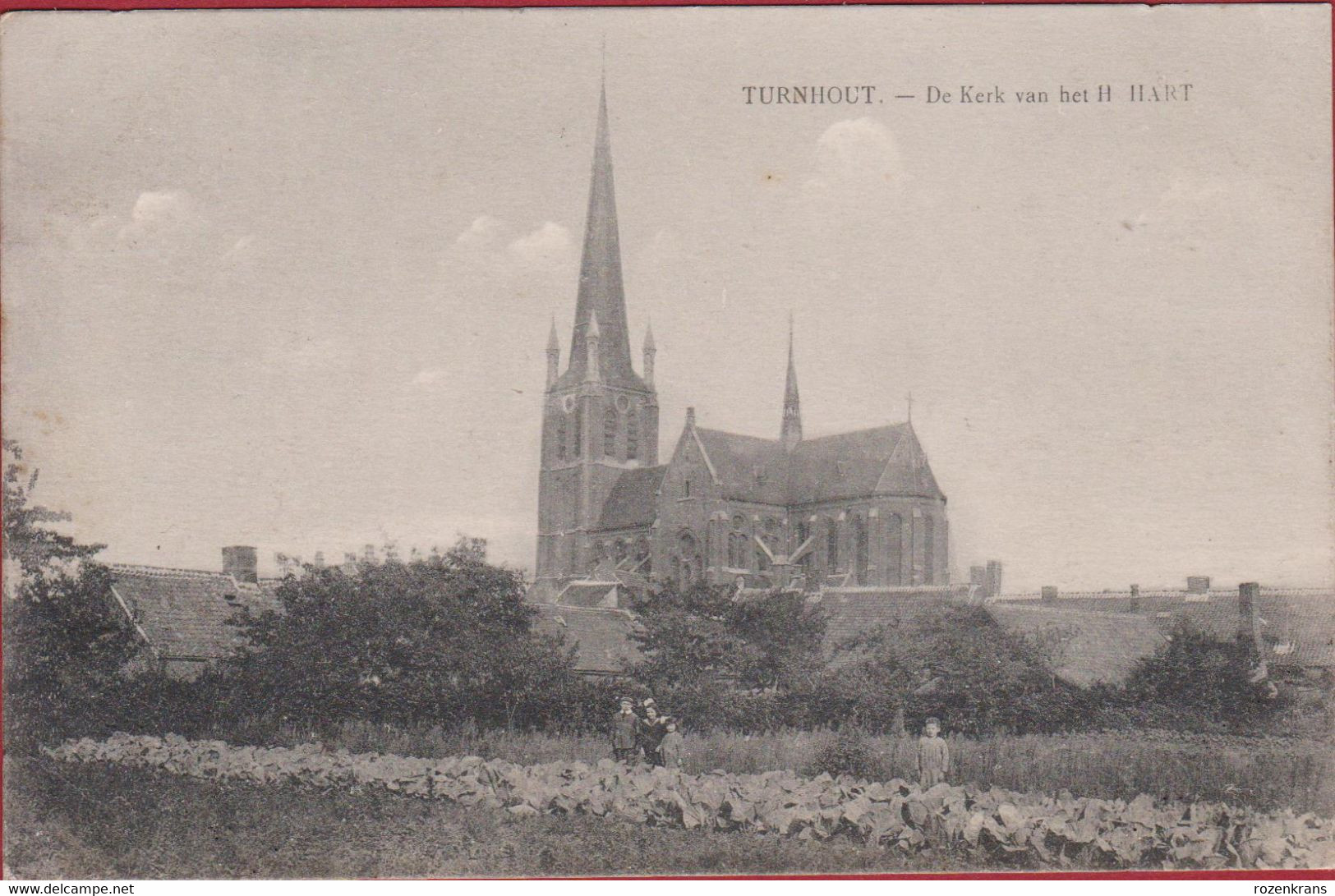 Turnhout De Kerk Van Het H Heilig Hart Antwerpse Kempen (In Zeer Goede Staat) - Turnhout