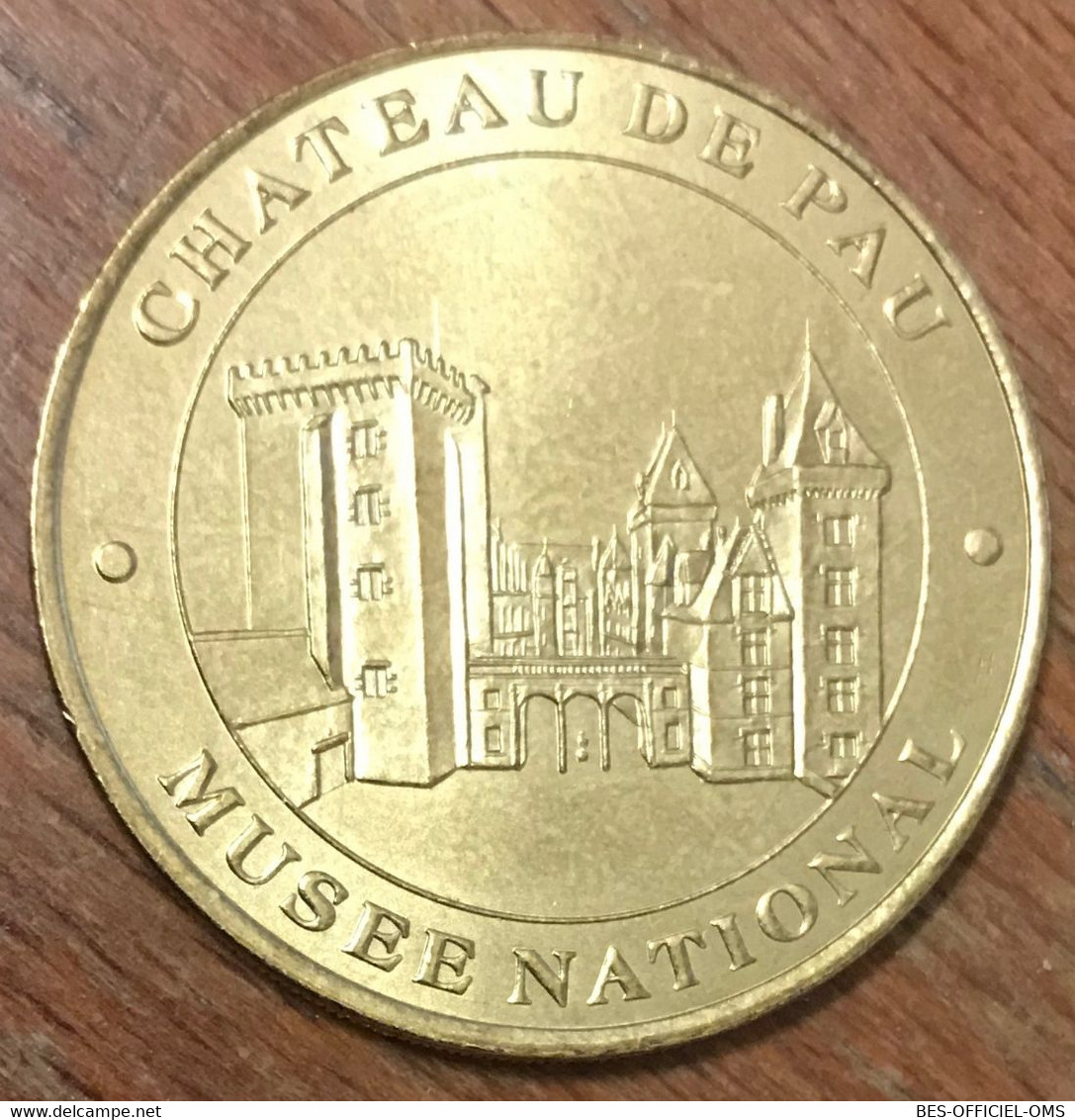 64 CHÂTEAU DE PAU MDP 2000 MÉDAILLE SOUVENIR MONNAIE DE PARIS JETON TOURISTIQUE MEDALS COINS TOKENS - 2000