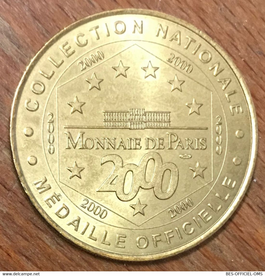 64 CHÂTEAU DE PAU MDP 2000 MÉDAILLE SOUVENIR MONNAIE DE PARIS JETON TOURISTIQUE MEDALS COINS TOKENS - 2000