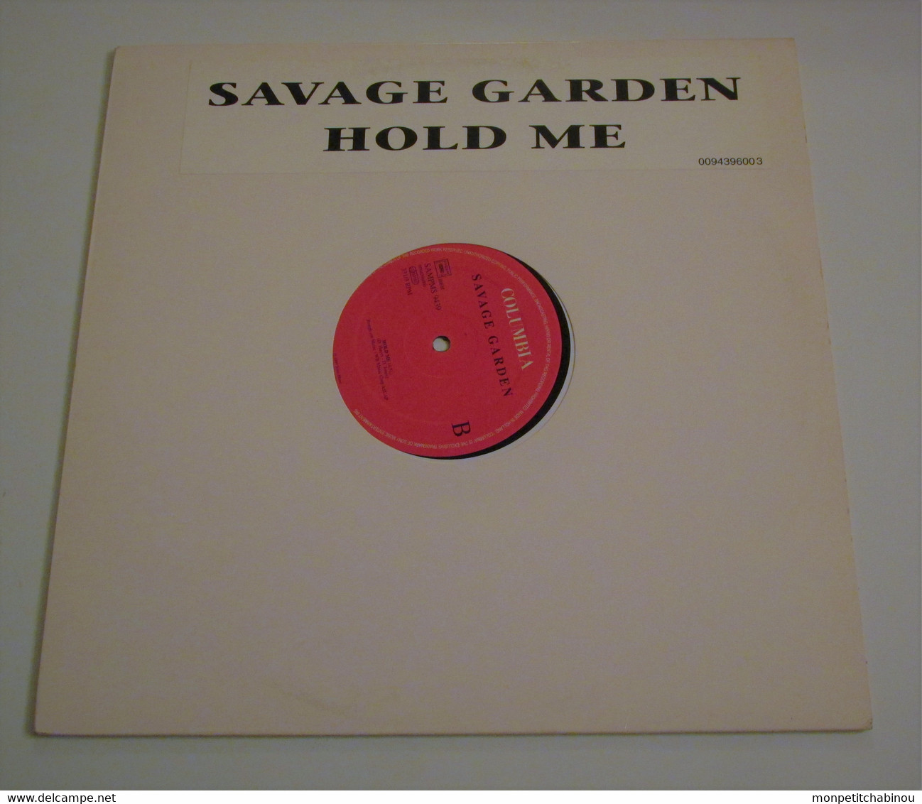 Maxi 33T SAVAGE GARDEN : Hold Me - Dance, Techno En House