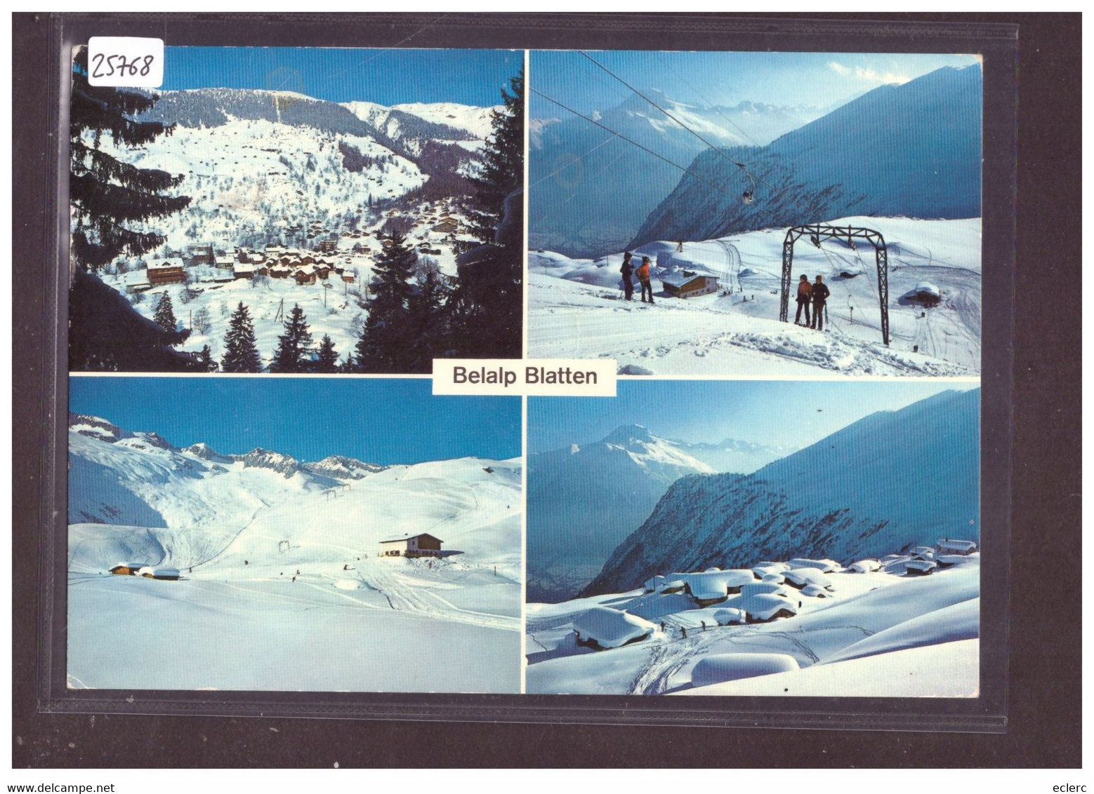 CARTE MODERNE - BELALP BLATTEN - TB - Blatten