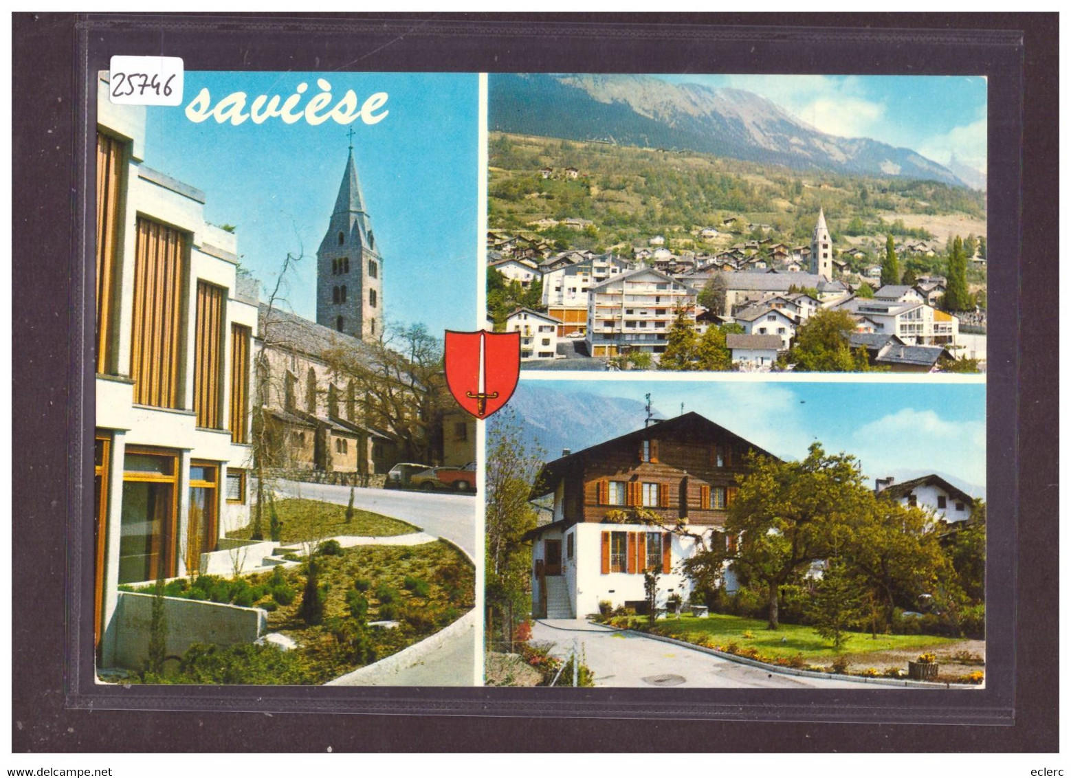 CARTE MODERNE - SAVIESE - TB - Savièse