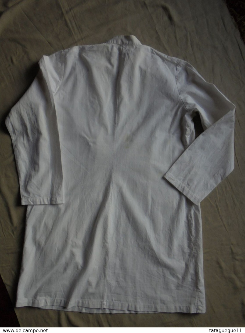 Ancien - Blouse de métier Médical Laboratoire Femme Coton blanc