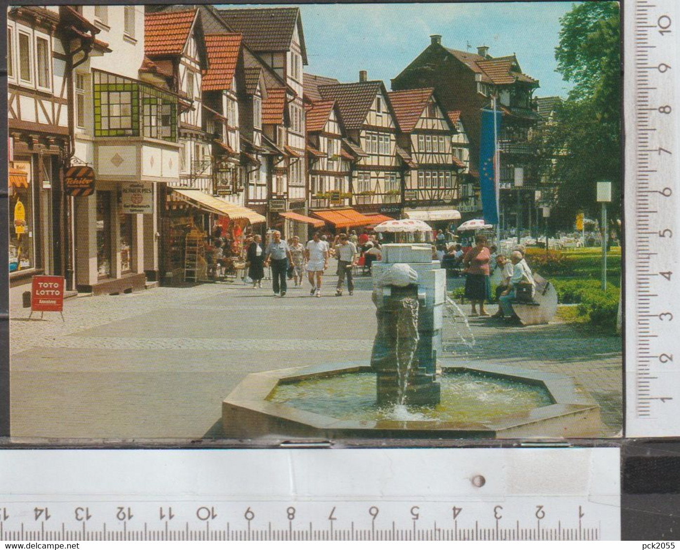 Bad Sooden-Allendorf Froschkönigsbrunnen In Der Oberen Weinreihe Nicht Gelaufen ( AK 1936 ) - Bad Sooden-Allendorf