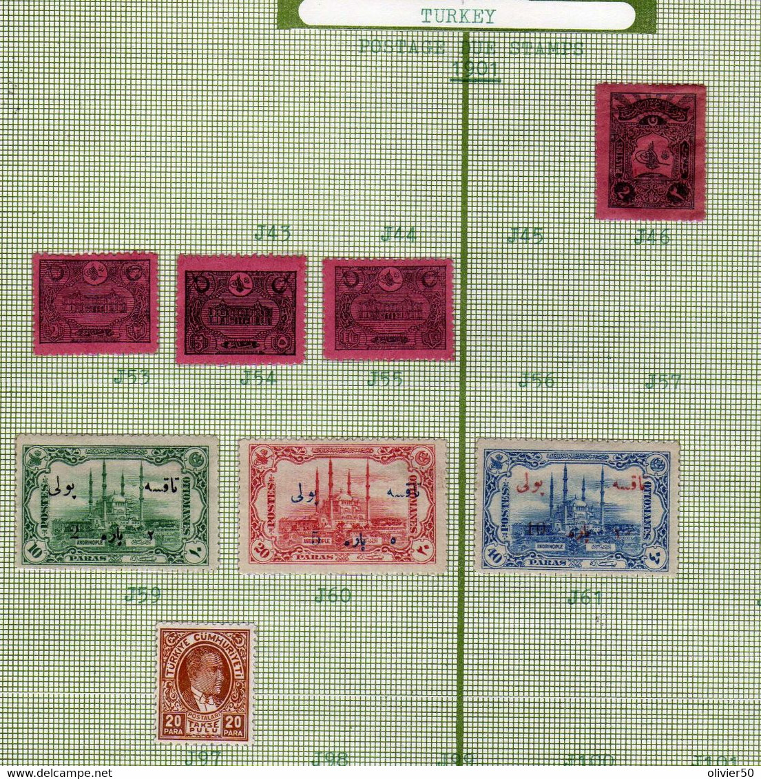 Turquie (1901-1936) - Taxe  Petit Lot */o - Impuestos