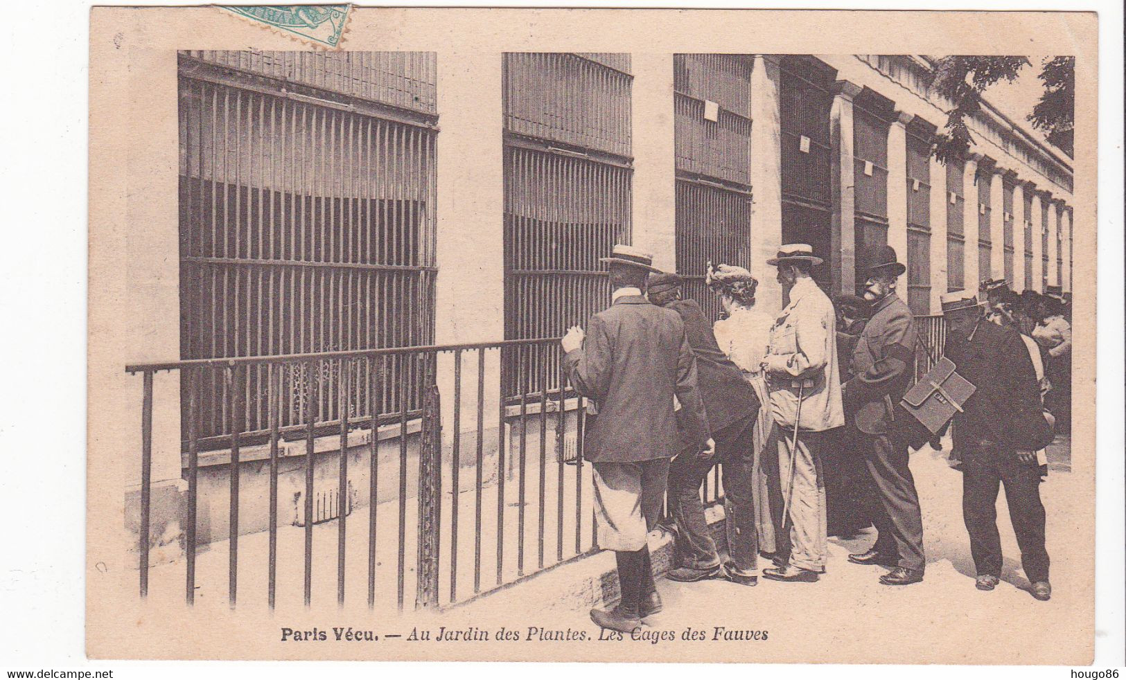 Paris Vécu N°54, Au Jardin Des Plantes, Les Cages Des Fauves - Sonstige & Ohne Zuordnung