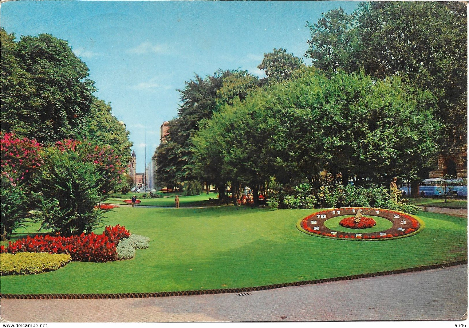 Torino - Giardini Piazza Carlo Felice E Orologio Floreale - Parcs & Jardins