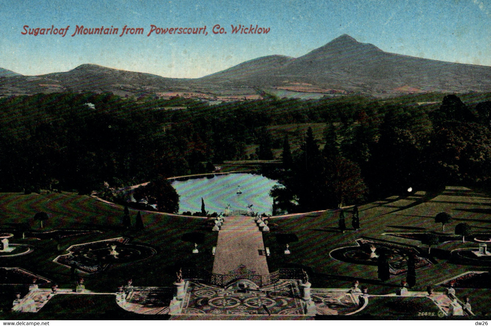 Irlande - Sugarloaf Mountain From Powerscourt, Co. Wicklow - Unused Post Card Valentine N° 25495 - Wicklow