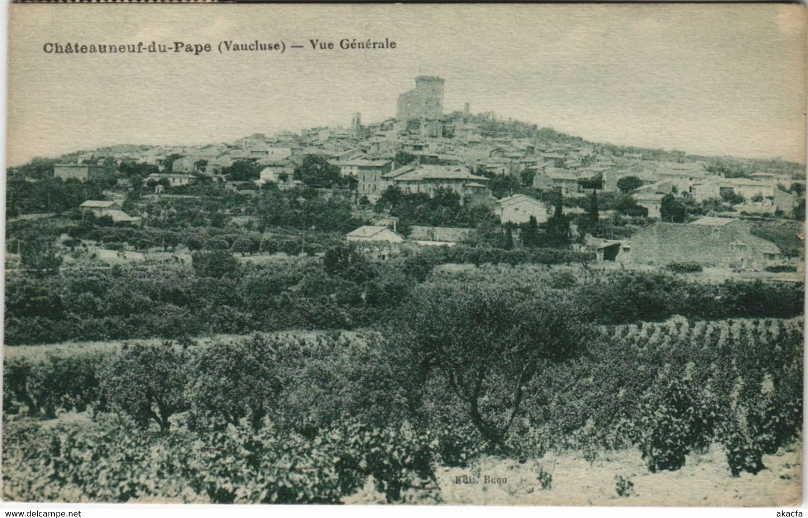 CPA CHATEAUNEUF-DU-PAPE Vue Generale (1086312) - Chateauneuf Du Pape