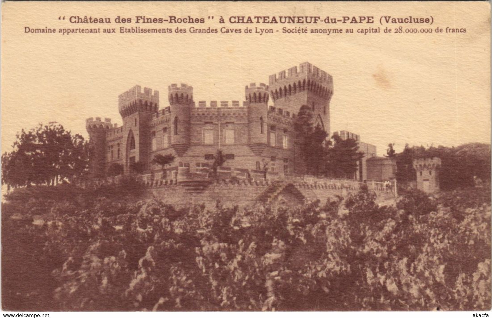CPA CHATEAUNEUF-DU-PAPE Chateau Des Fines-Roches (1086394) - Chateauneuf Du Pape