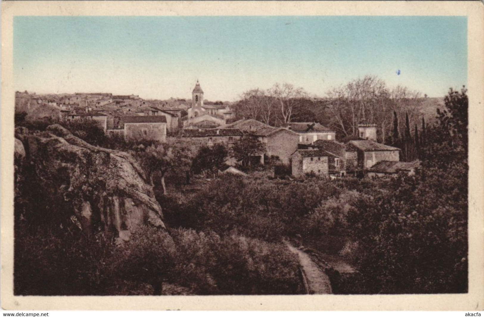 CPA BEAUMES-DE-VENISE Vue Prise Du Plateau De Navaro (1086518) - Beaumes De Venise