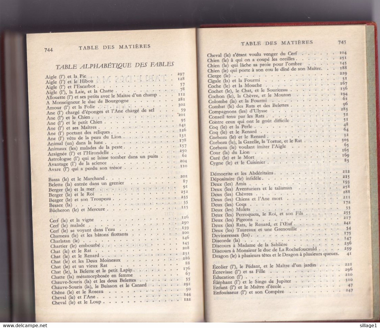 La Fontaine Fables Et Contes Et Nouvelles NRF Bibliothèque De La Pléiade N°10 20 Juillet  1939 RARE TOP TEN - La Pléiade