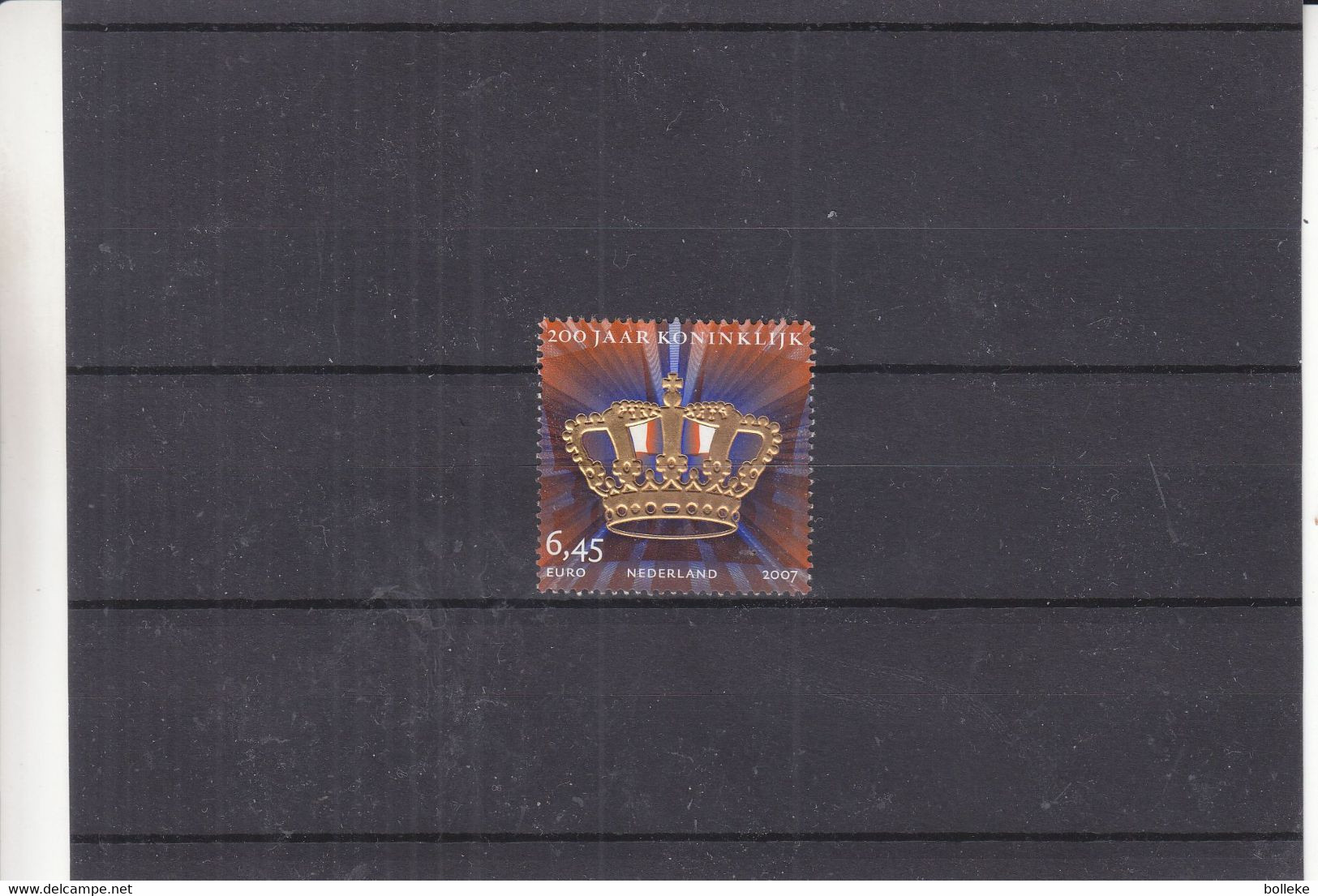 Pays Bas - Yvert 2441 ** - Couronne Royale - Valeur Faciale De 6,45 € - Unused Stamps