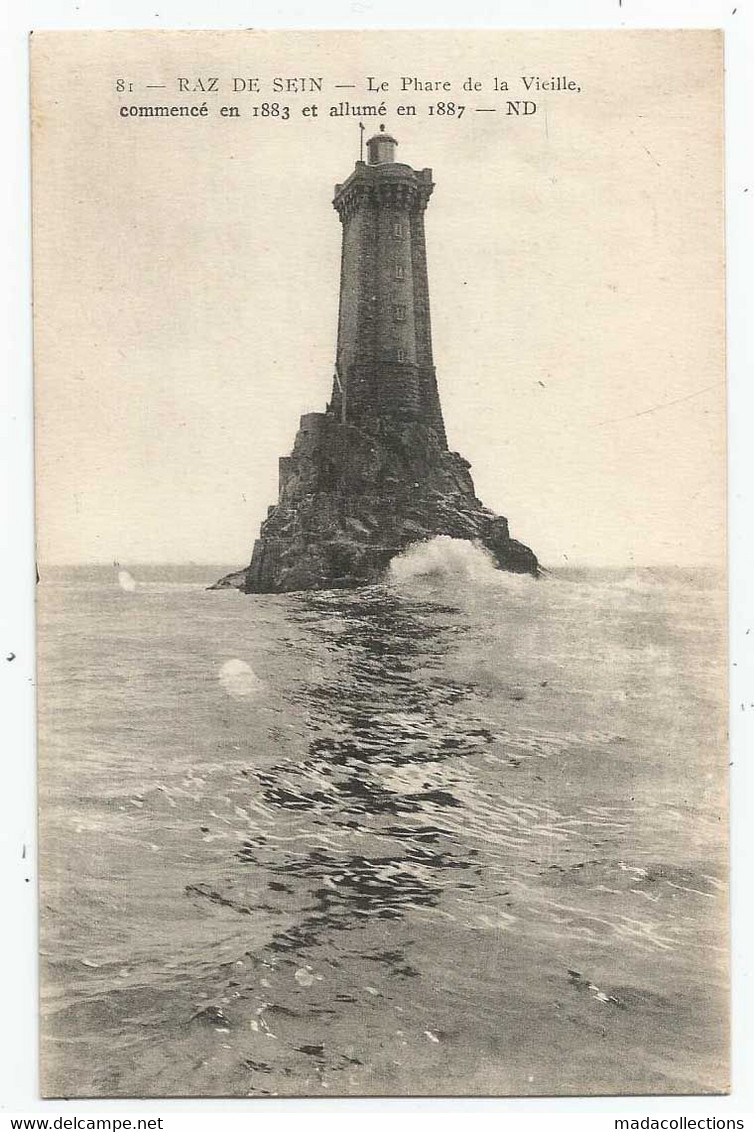 Ile De Sein (29 - Finistère) Le Phare De La Vieille - Ile De Sein