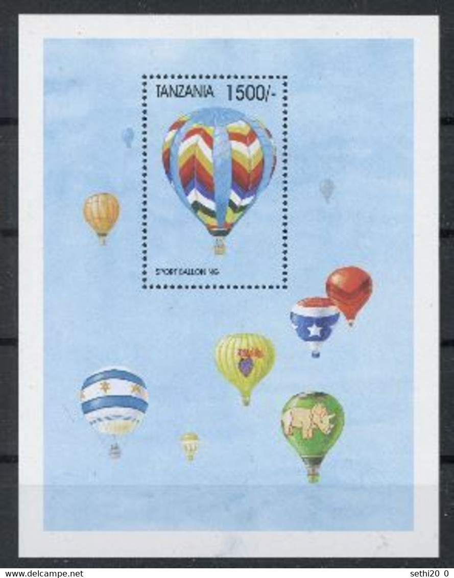 Tanzanie  Balloons Ballons   MNH - Montgolfier