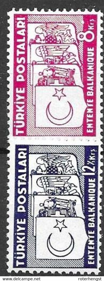 Turkey Mh * 1937 Complete Set (65 Euros) - Ungebraucht