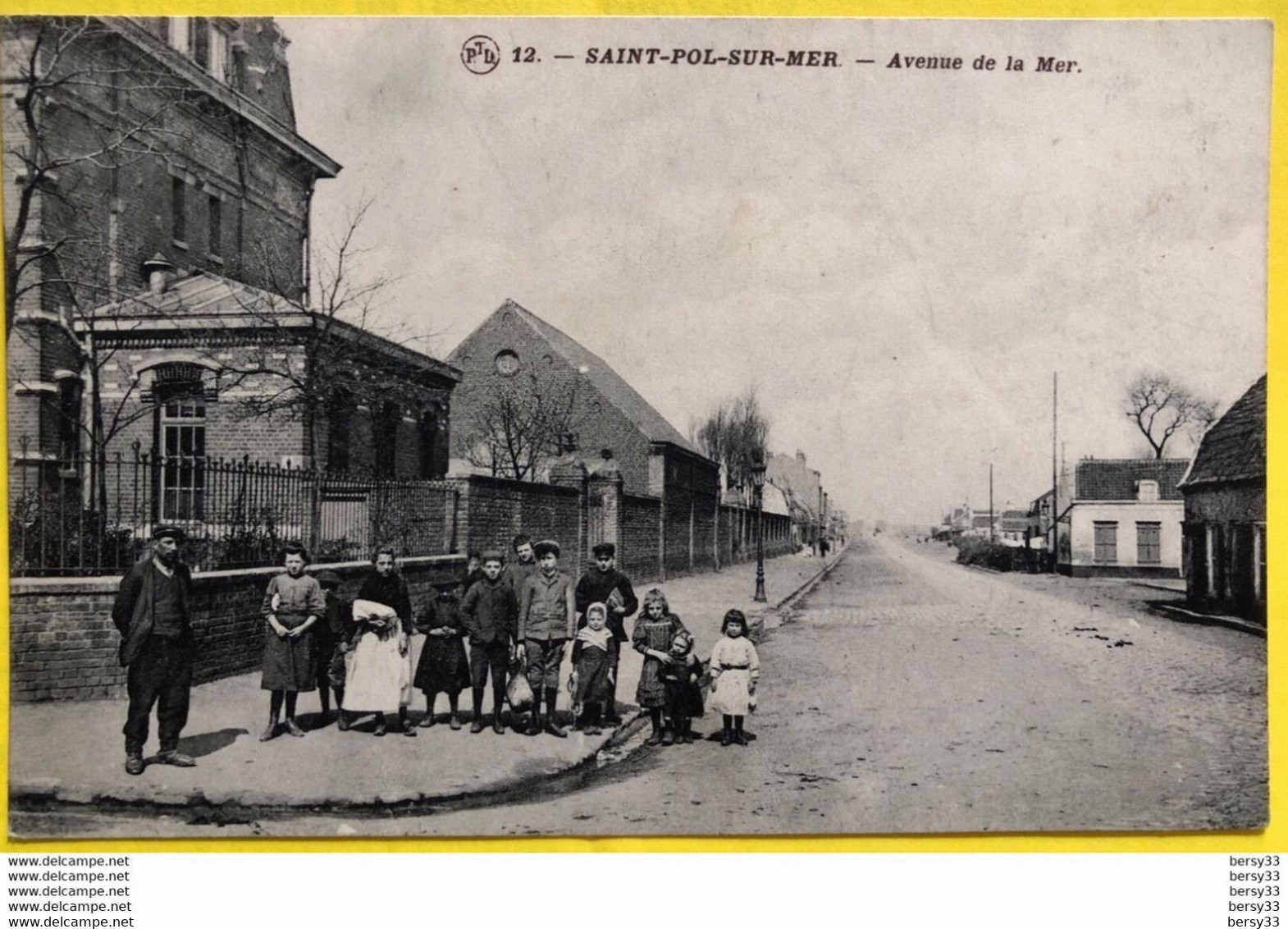 SAINT-POL SUR-MER - Avenue De La Mer - Animée - Otros & Sin Clasificación