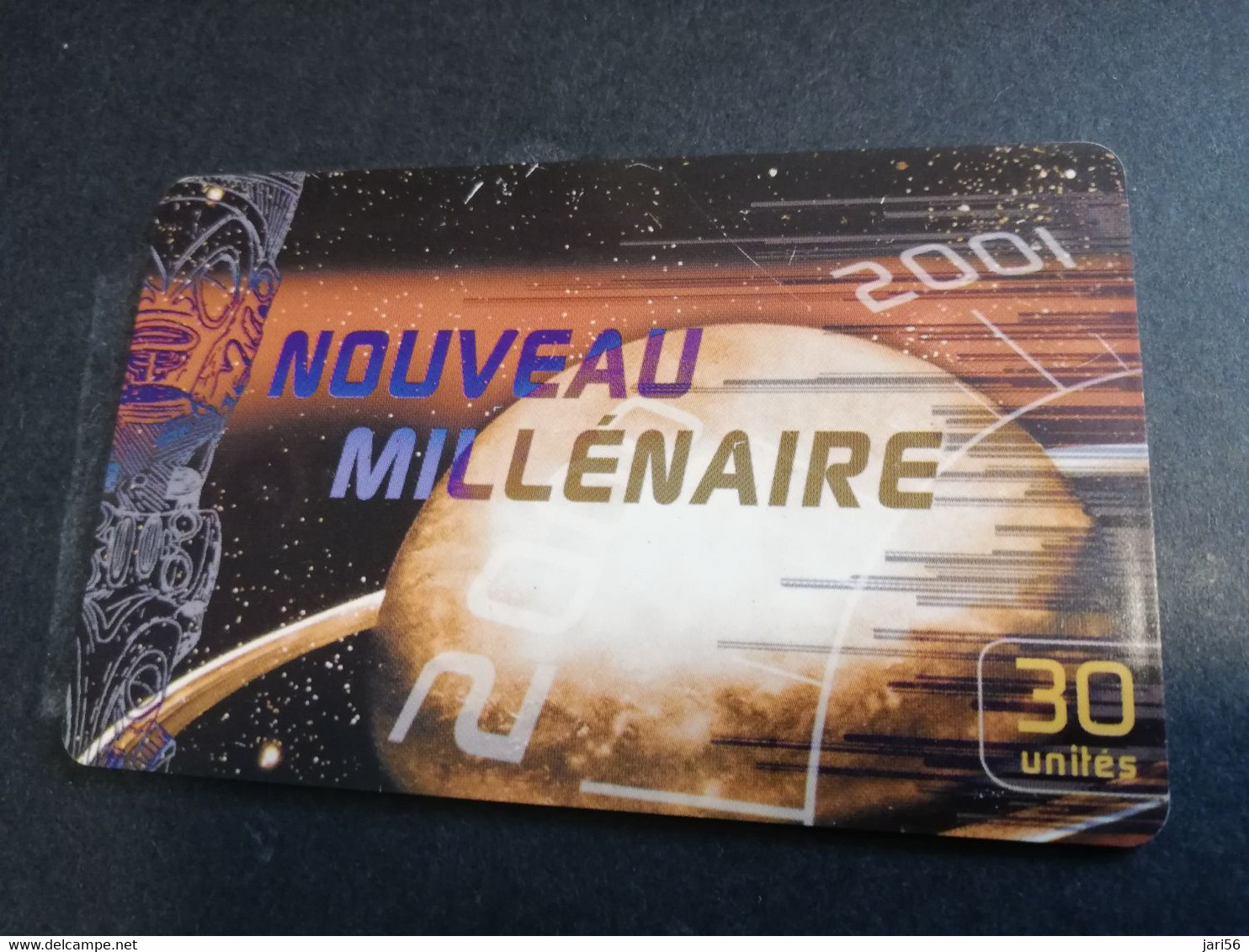 POLINESIA FRANCAISE  CHIPCARD  30 UNITS  NOUVEAU MILLENAIRE     POLYNESIEN                **4964** - French Polynesia