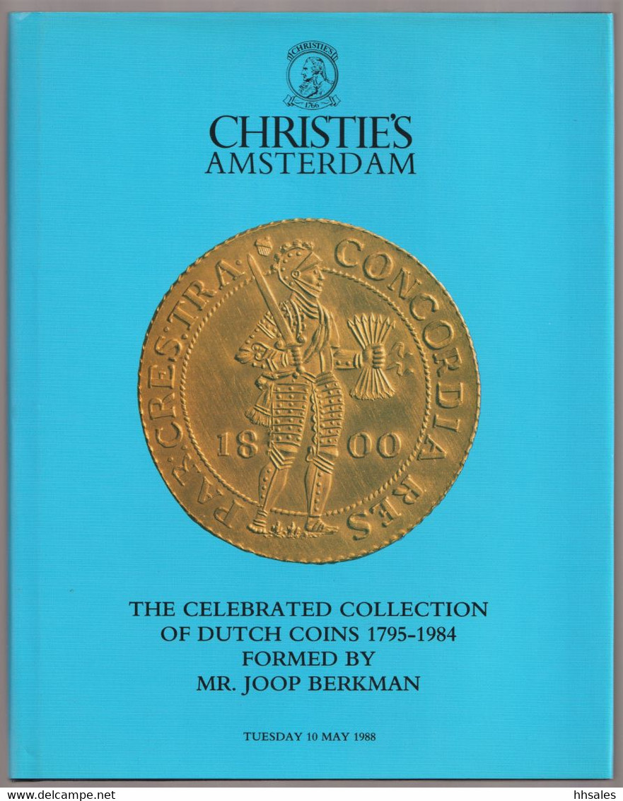 Netherlands, DUTCH COINS, The Celebrated Collection Formed By Joop Berkman, Auction Catalogue 1988 - Libros & Software