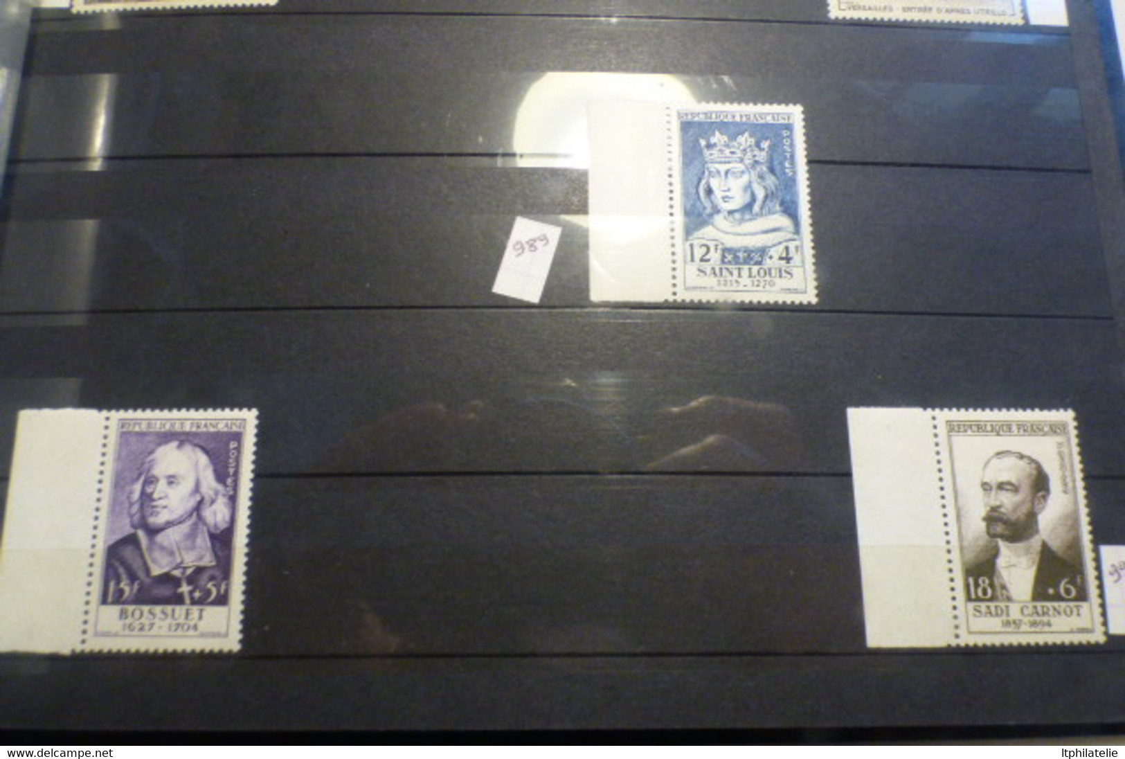 DESTOCKAGE  COLLECTION  FRANCE DONT VALEURS  ANNEES 1940 ET 1950 NEUFS** ET * ET OBLITERES TBE - Sammlungen