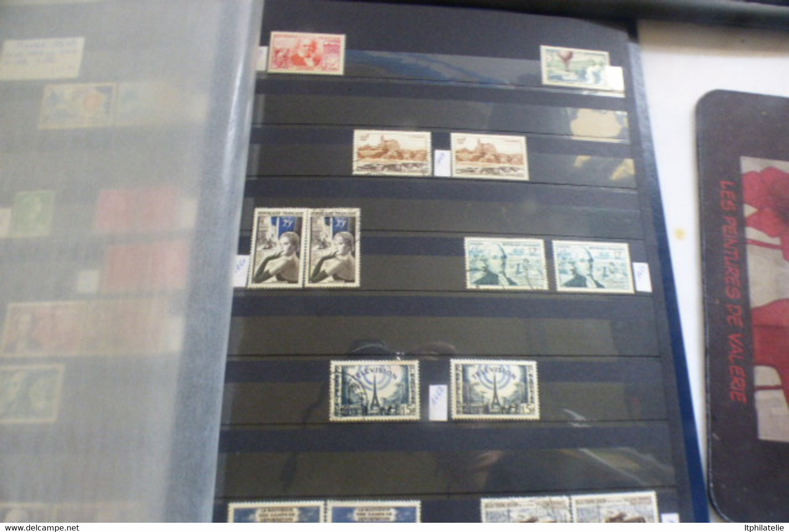 DESTOCKAGE  COLLECTION  FRANCE DONT VALEURS  ANNEES 1940 ET 1950 NEUFS** ET * ET OBLITERES TBE