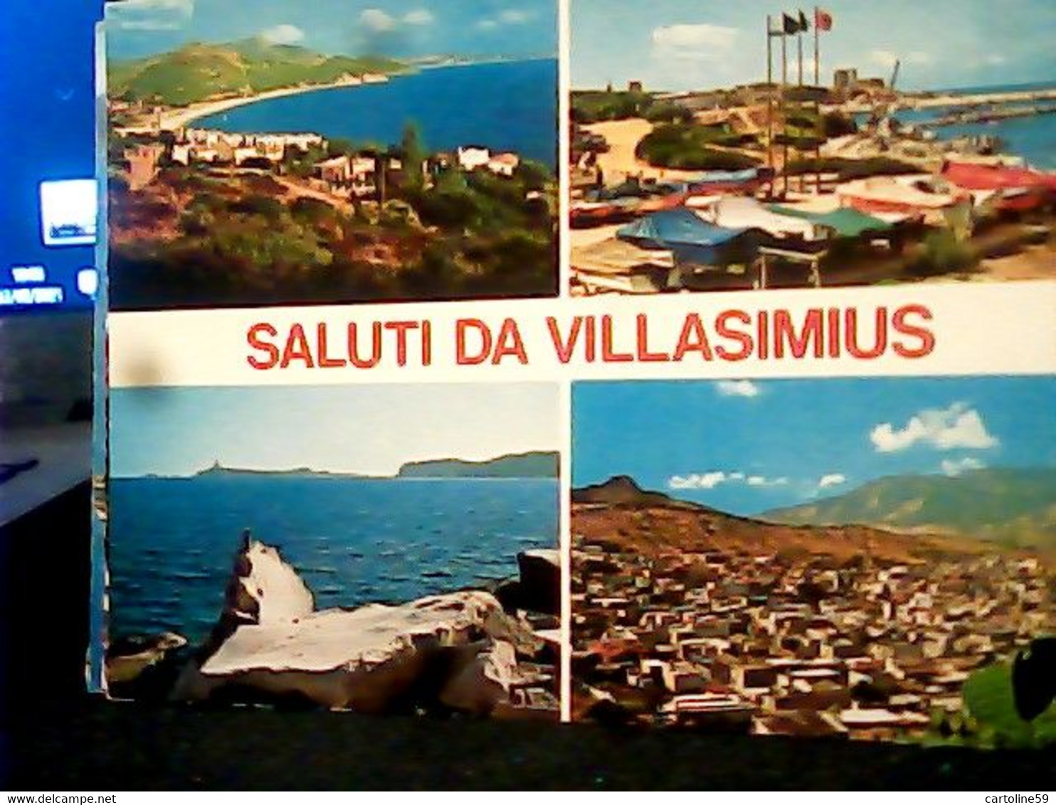 3 CARD VILLASIMIUS   VB1981/82  HZ4907 - Cagliari