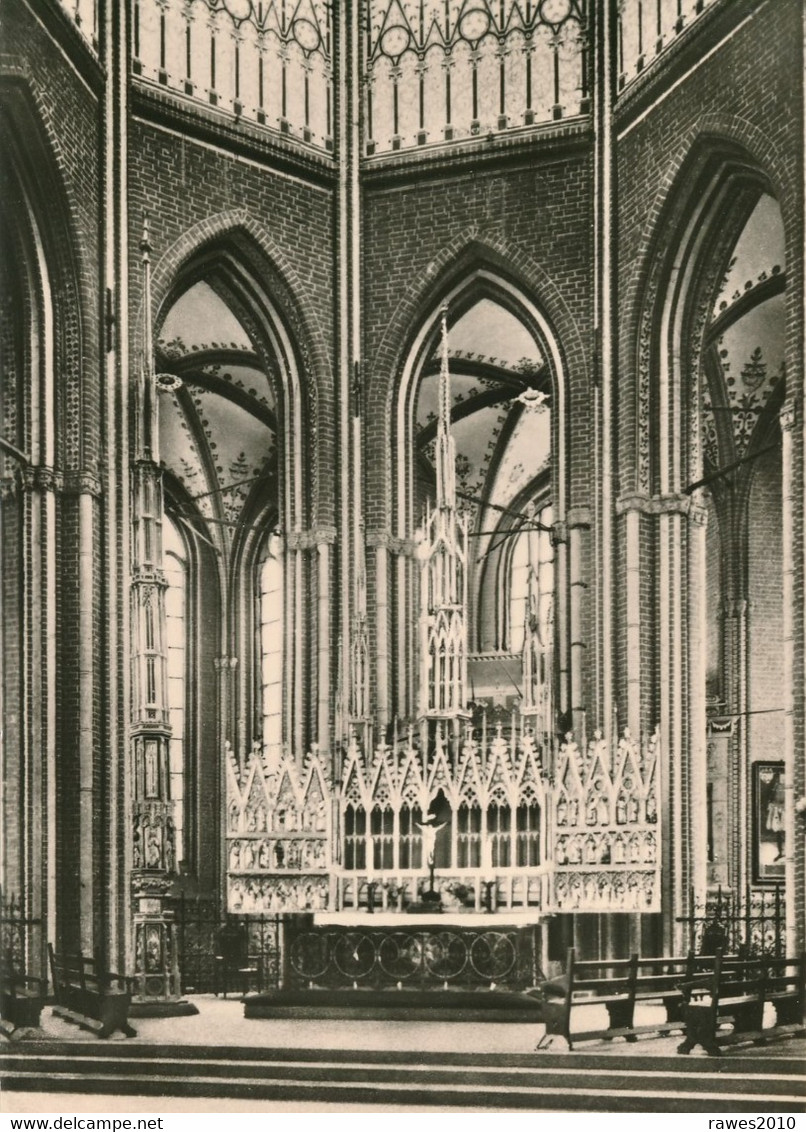 AK DDR 1966 Bad Doberan Münster Altar Foto - VEB Bild Und Heimat Reichenbach - Bad Doberan
