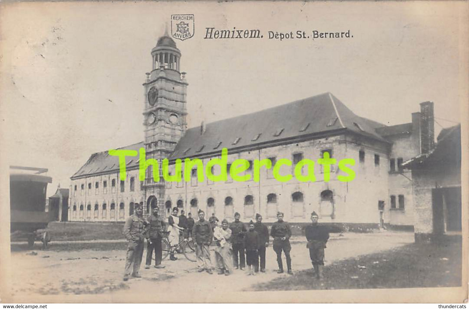 CPA FOTOKAART CARTE DE PHOTO  HEMIKSEM HEMIXEM DEPOT ST BERNARD - Hemiksem