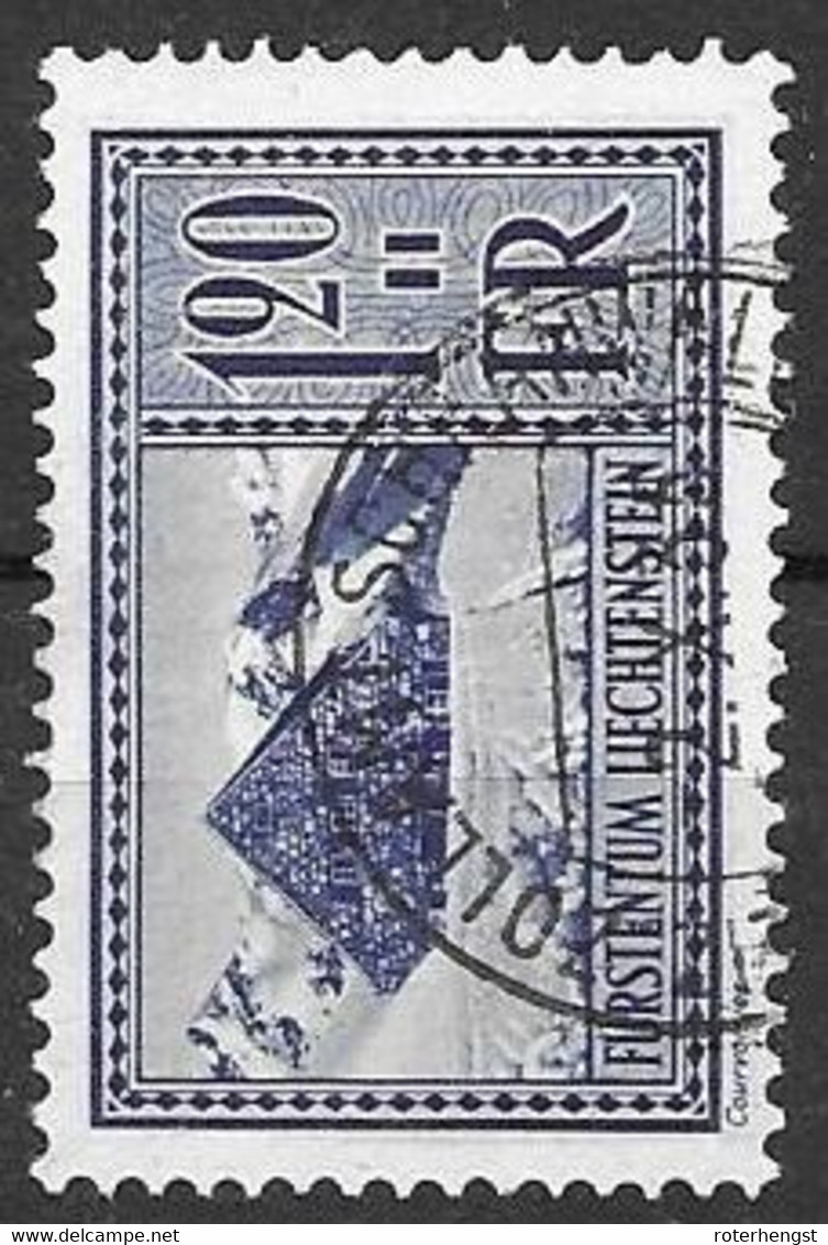 Liechtenstein VFU Set 1934 36 Euros - Used Stamps