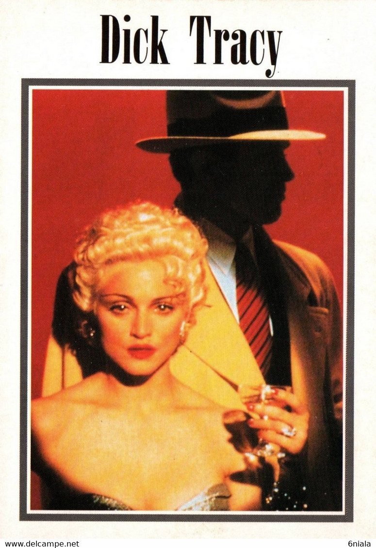 6633  DICK TRACY  FILM  Actrice  Acteur  Cinéma   Film    (scan Recto-verso) - Andere & Zonder Classificatie