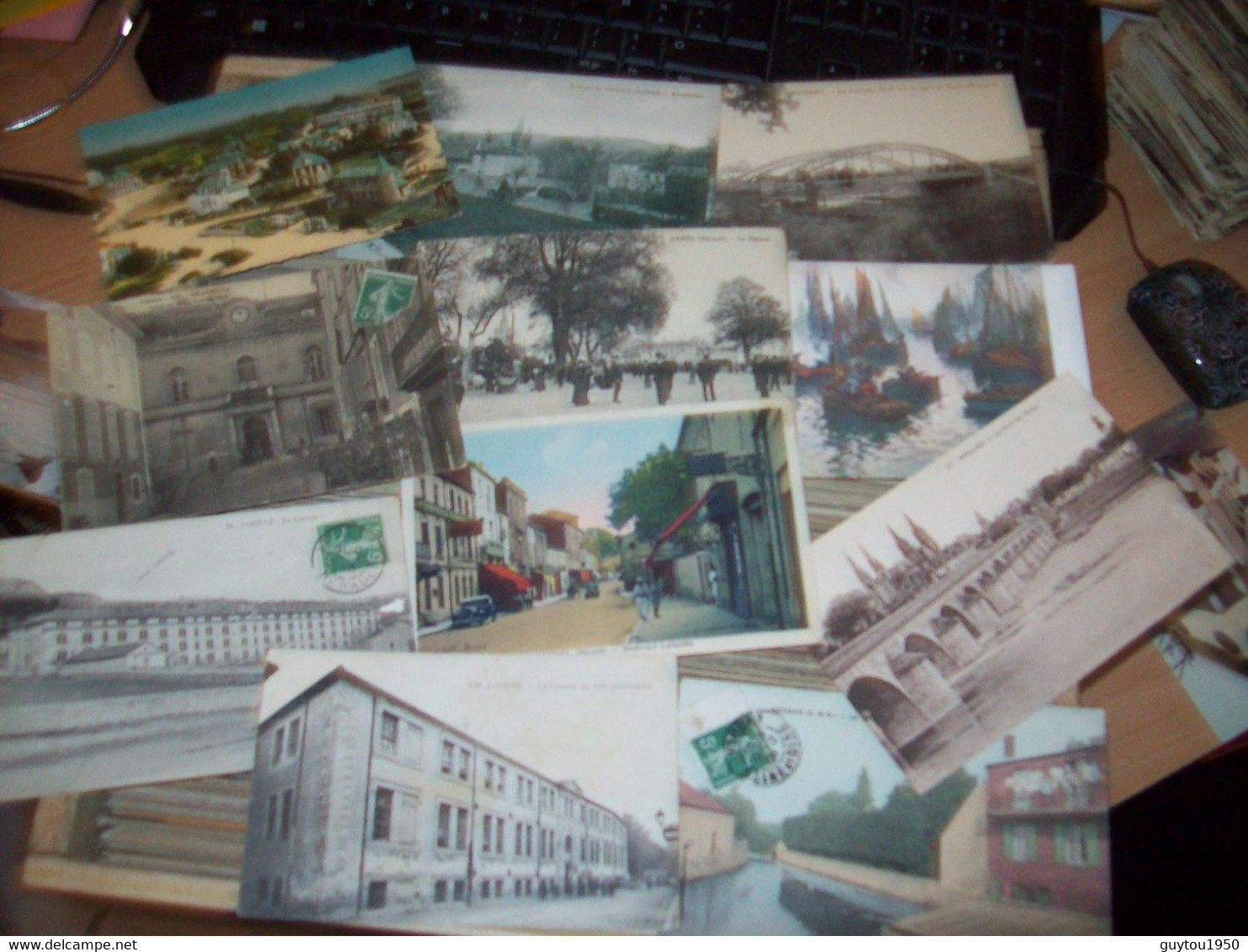 LOT DE 1000 CPA TYPE DROUILLE - 500 Postales Min.