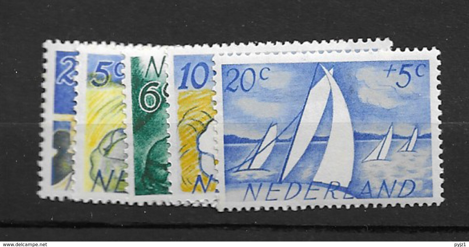 1949 MNH  Nederland, Postfris** - Unused Stamps