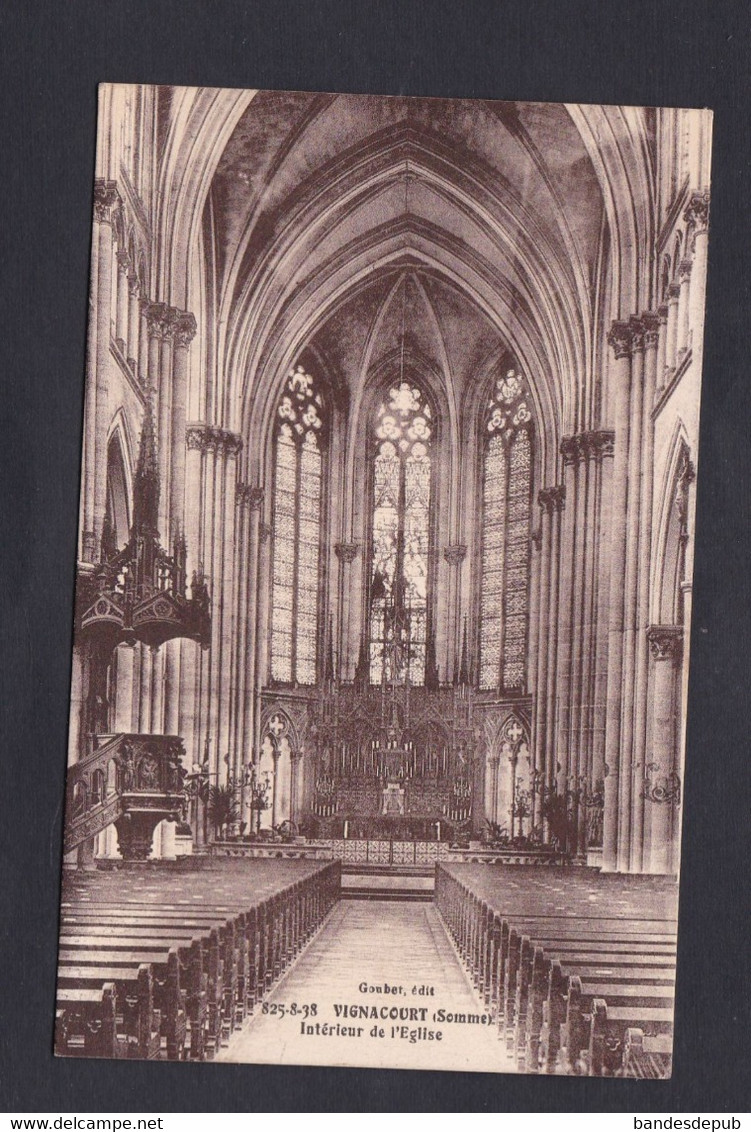 Vente Immediate Vignacourt (80) Interieur De L' Eglise (45663) - Vignacourt