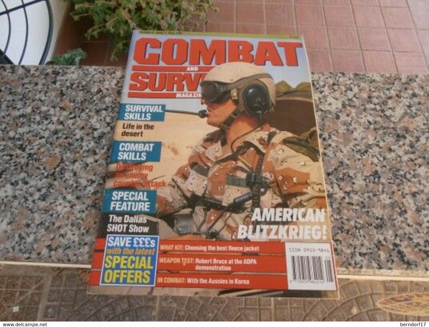 COMBAT And SURVIVAL Magazine - May 1991 - Sonstige & Ohne Zuordnung