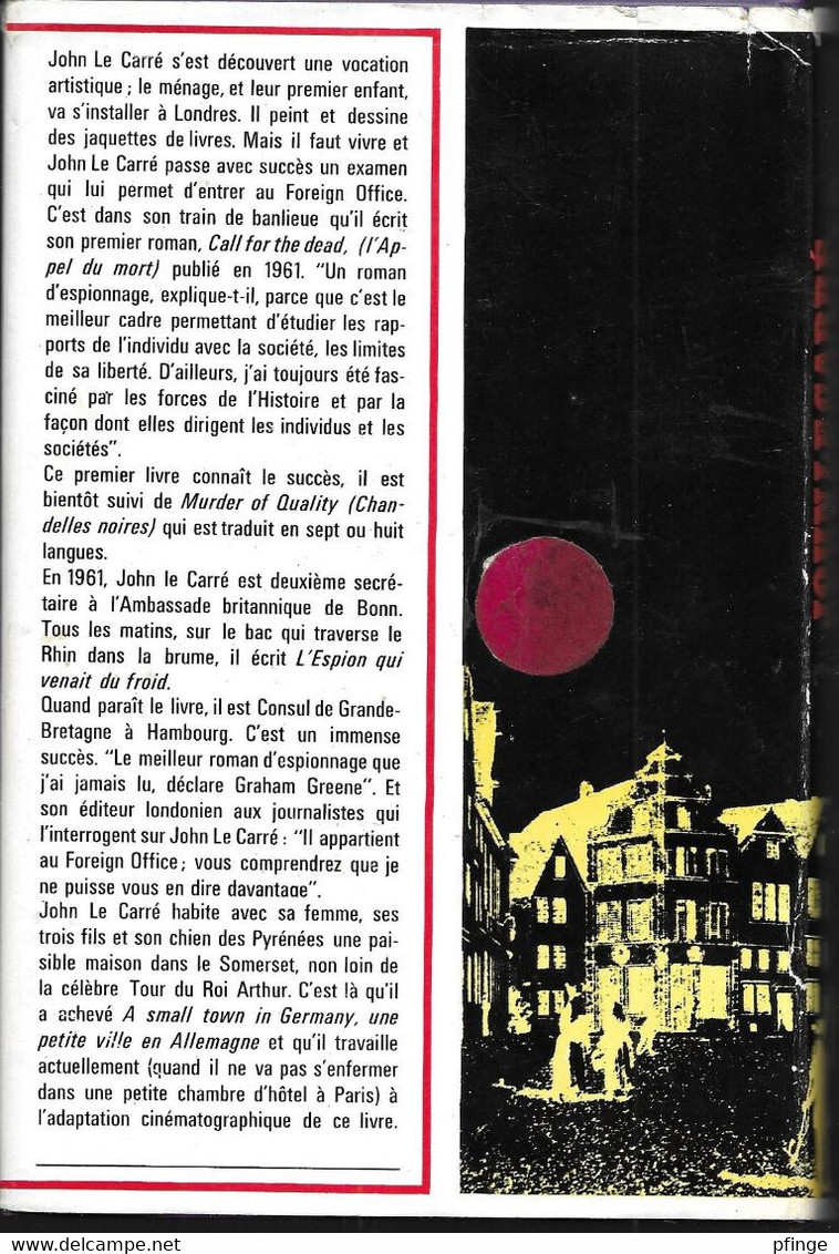 Une Petite Ville En Allemagne Par John Le Carré - Club Français Du Livre, 1979 - Unclassified