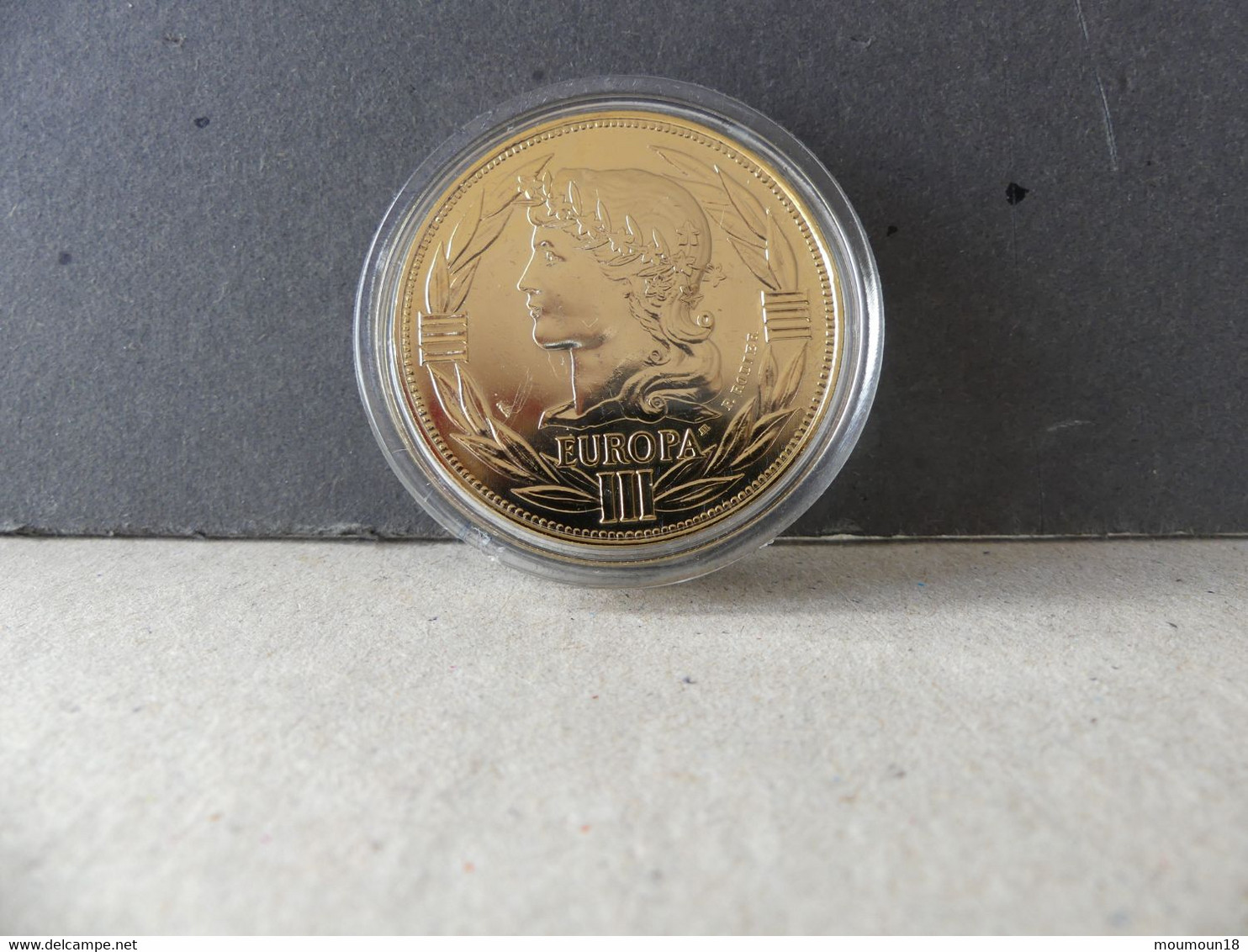 Ecu Euro Europa 1986 Trésor Du Patrimoine Monnaie De Paris - Variétés Et Curiosités